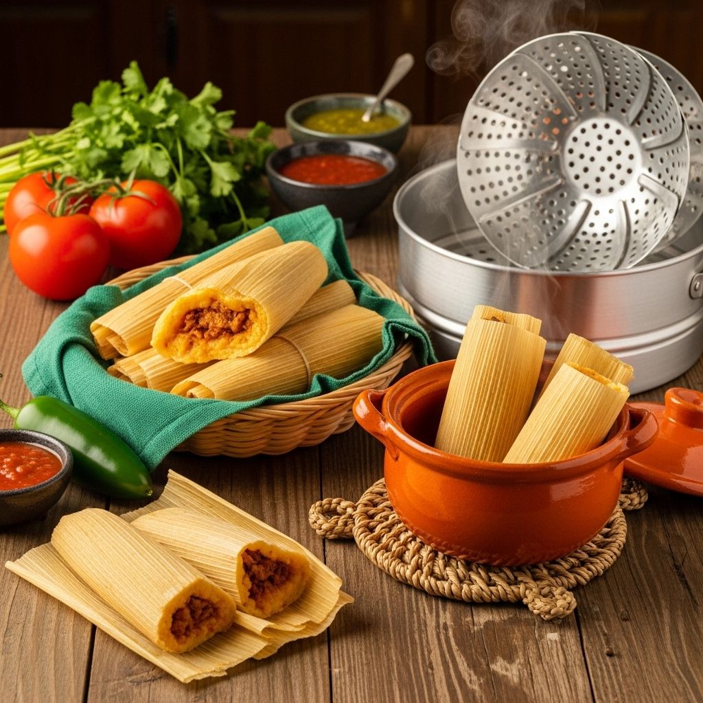 Master every technique for reheating tamales—from steaming to air frying—to preserve flavor, texture, and authenticity.