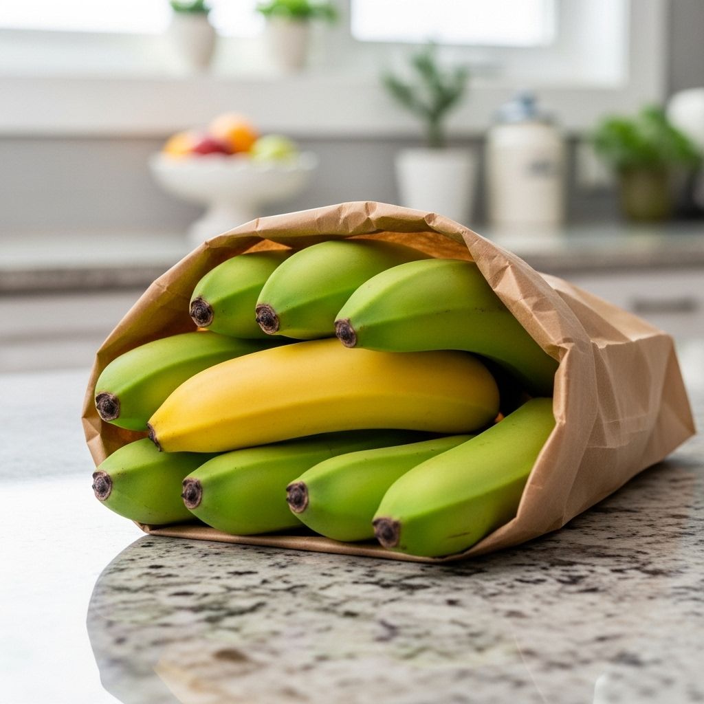 How to Ripen Bananas Faster: Expert Tips and Simple Methods Accelerate the ripening of bananas at home with effective techniques for perfectly sweet, soft fruit in less time.