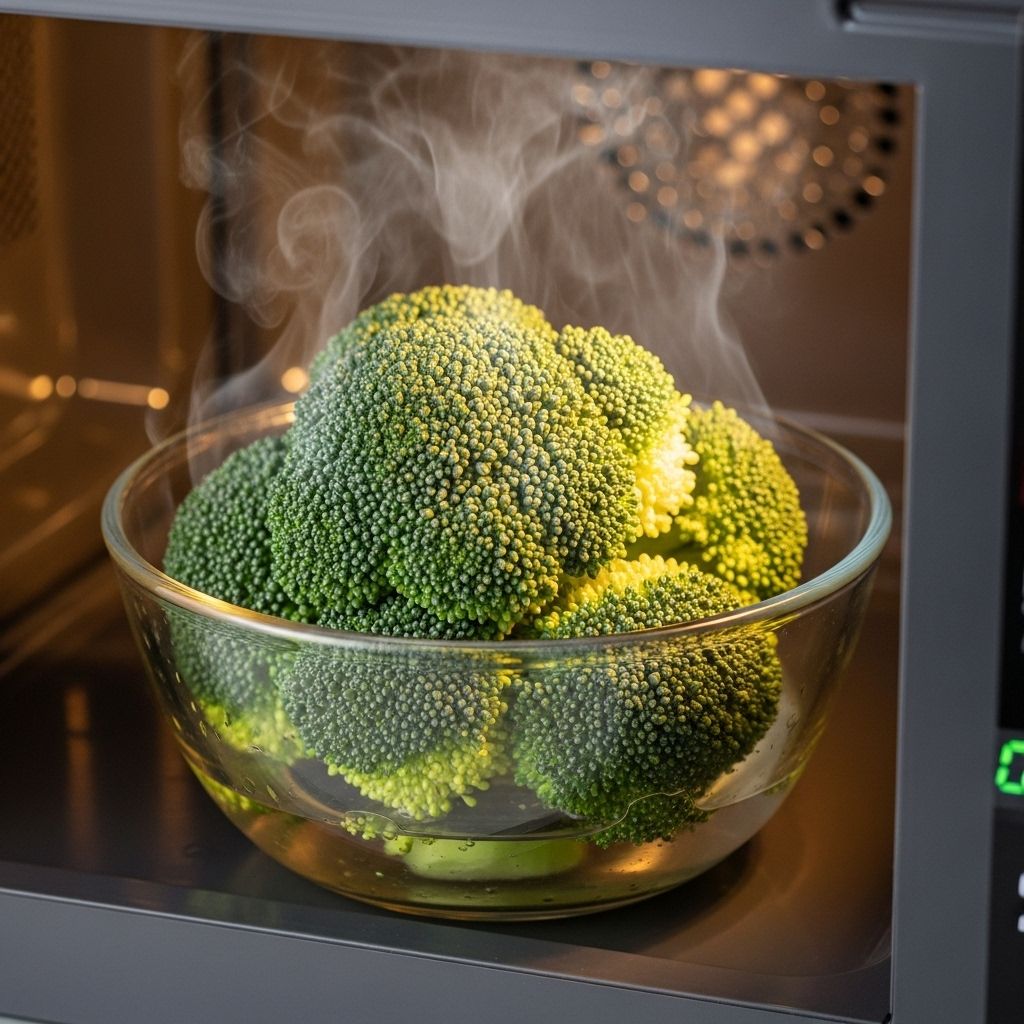 How to Steam Broccoli in the Microwave: The Essential Guide Master microwave broccoli! Fast, nutrient-rich, crisp-tender results with simple prep and expert tips for every home cook.