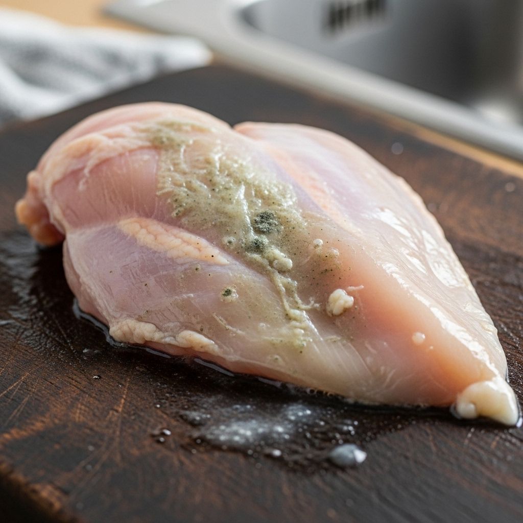 Learn the essential signs, storage tips, and safety guidelines to prevent illness from spoiled chicken.