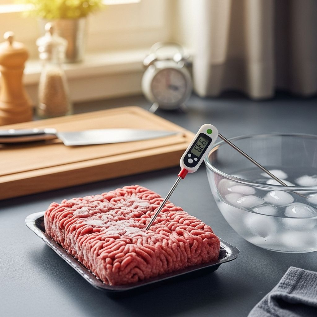 Master safe and speedy methods for thawing ground beef, avoid foodborne risks, and keep your kitchen efficient with expert-approved tips.