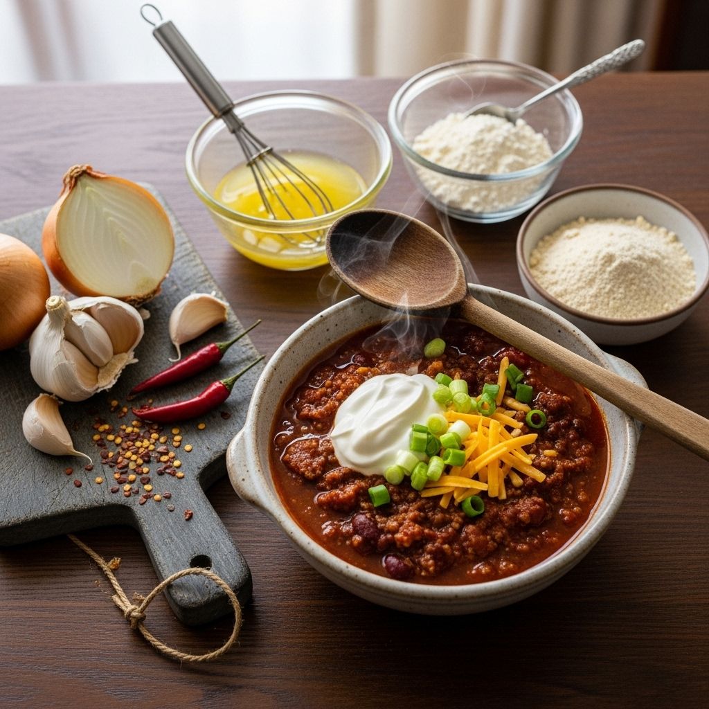 Master the art of thickening chili with easy kitchen tricks, expert ingredient insights, and chef-approved troubleshooting strategies.