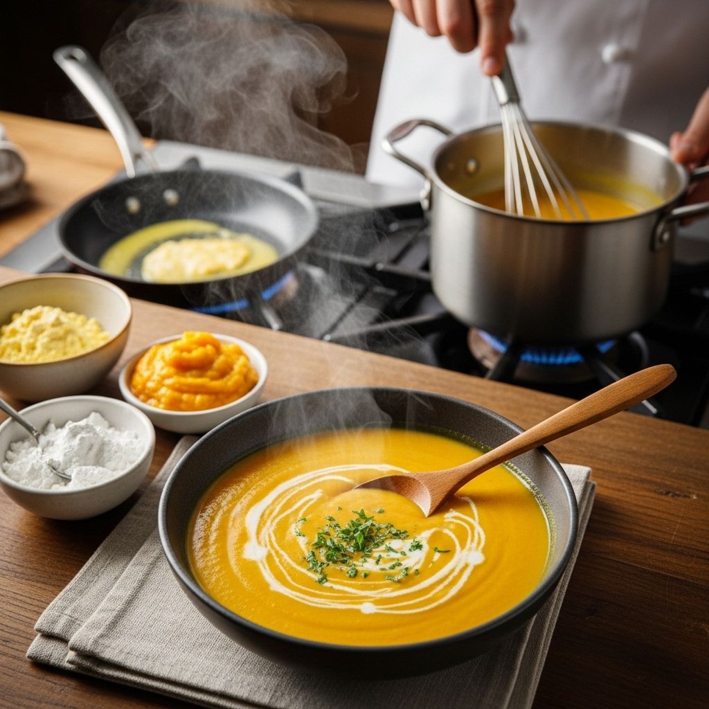 How to Thicken Soup: Expert Techniques for Perfect Consistency Discover professional and home-tested techniques to achieve the perfect hearty texture in every bowl of soup.