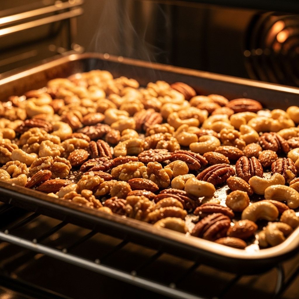 Unlock deeper flavor and crisp texture with this essential oven toasting guide for all types of nuts.