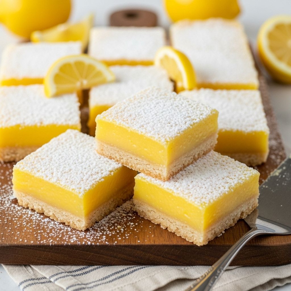 Ina Garten’s Lemon Bars: The Ultimate Zesty Dessert Recipe Discover the secrets to perfect lemon bars—Ina Garten's zesty classic that delights every crowd and makes every picnic special.