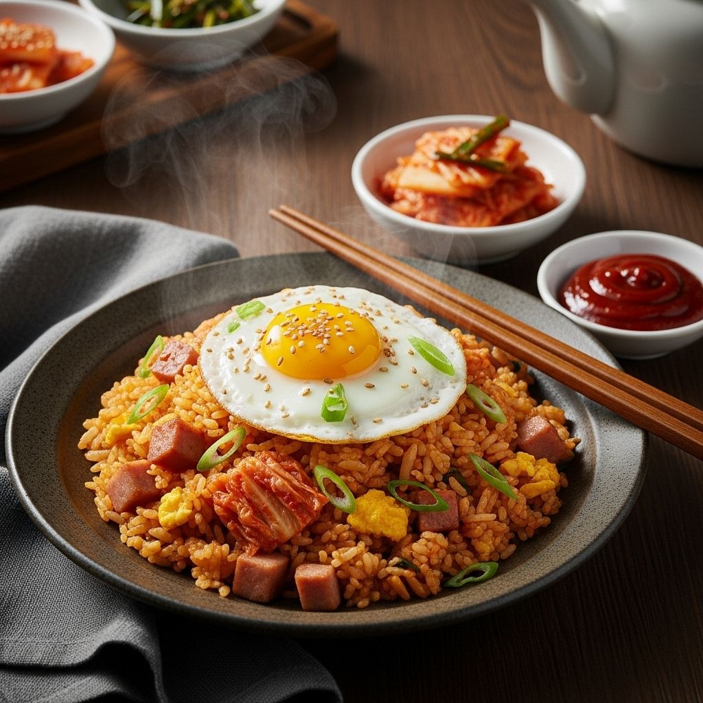 Kimchi Fried Rice: Ultimate Korean Comfort Food Recipe Discover a flavorful, easy-to-make kimchi fried rice with step-by-step tips, cultural insights, variation ideas, and expert techniques.