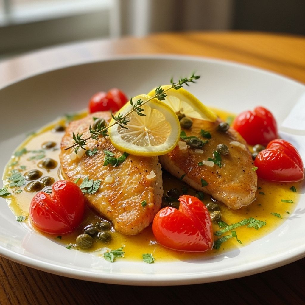 Lovers’ Chicken: A Flavorful Twist on Classic Chicken Piccata Discover Lovers' Chicken—a vibrant, modern spin on chicken piccata, filled with bright flavors and easy step-by-step guidance.