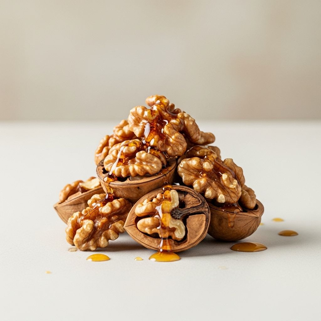 Maple-Glazed Walnuts: A Quick, Healthy Snack and Gourmet Garnish Discover how to make perfect maple-glazed walnuts in minutes—your go-to for snacking, salads, and culinary creativity.