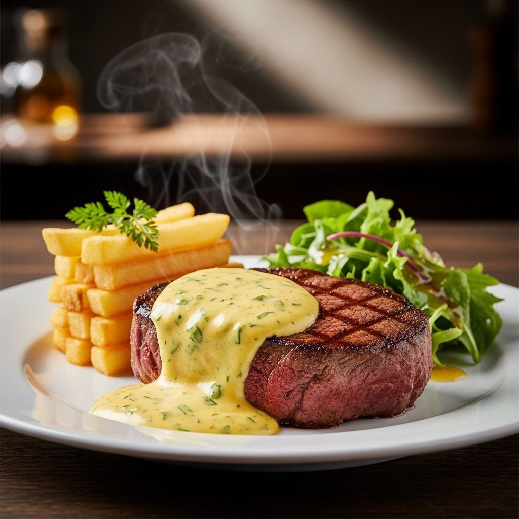 Mastering Béarnaise Sauce: Technique, Tips, and Pairings Unlock the secrets of classic Béarnaise sauce with step-by-step guidance, expert tips, pairing ideas, and answers to all your burning questions.
