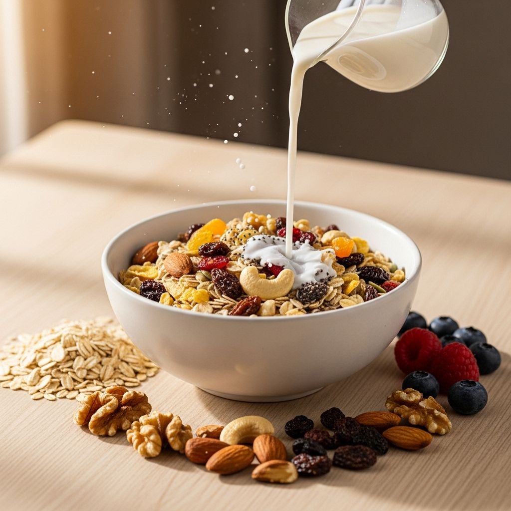 Discover the versatility and health benefits of homemade muesli for a nutritious breakfast