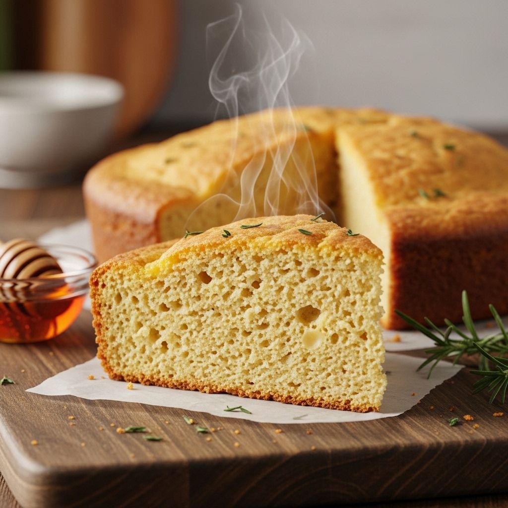 No Cornmeal Cornbread: Fluffy, Golden, and Irresistible Discover how to achieve classic cornbread flavors with no cornmeal using this foolproof, fluffy recipe.