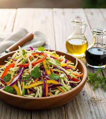 Discover the art of preparing classic oil and vinegar slaw, a fresh and tangy alternative to mayo-based coleslaw.