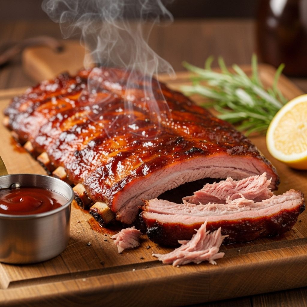 Oven-Baked Barbecue Ribs: The Complete Guide to Fall-Off-the-Bone Perfection All the secrets to making perfectly tender and juicy barbecue ribs in your oven—no grill or smoker required!