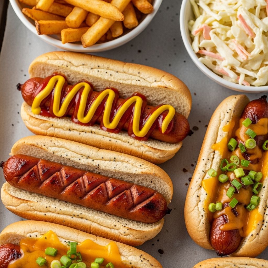 Oven-Baked Hot Dogs: A Delicious Twist on a Classic Elevate your hot dog game with this simple yet flavorful oven-baked recipe