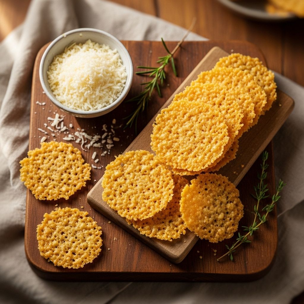 Parmesan Crisps: Simple Elegance from Giada De Laurentiis Discover the versatility of Giada De Laurentiis’ Parmesan Crisps—crunchy, savory, and perfect for entertaining or snacking.