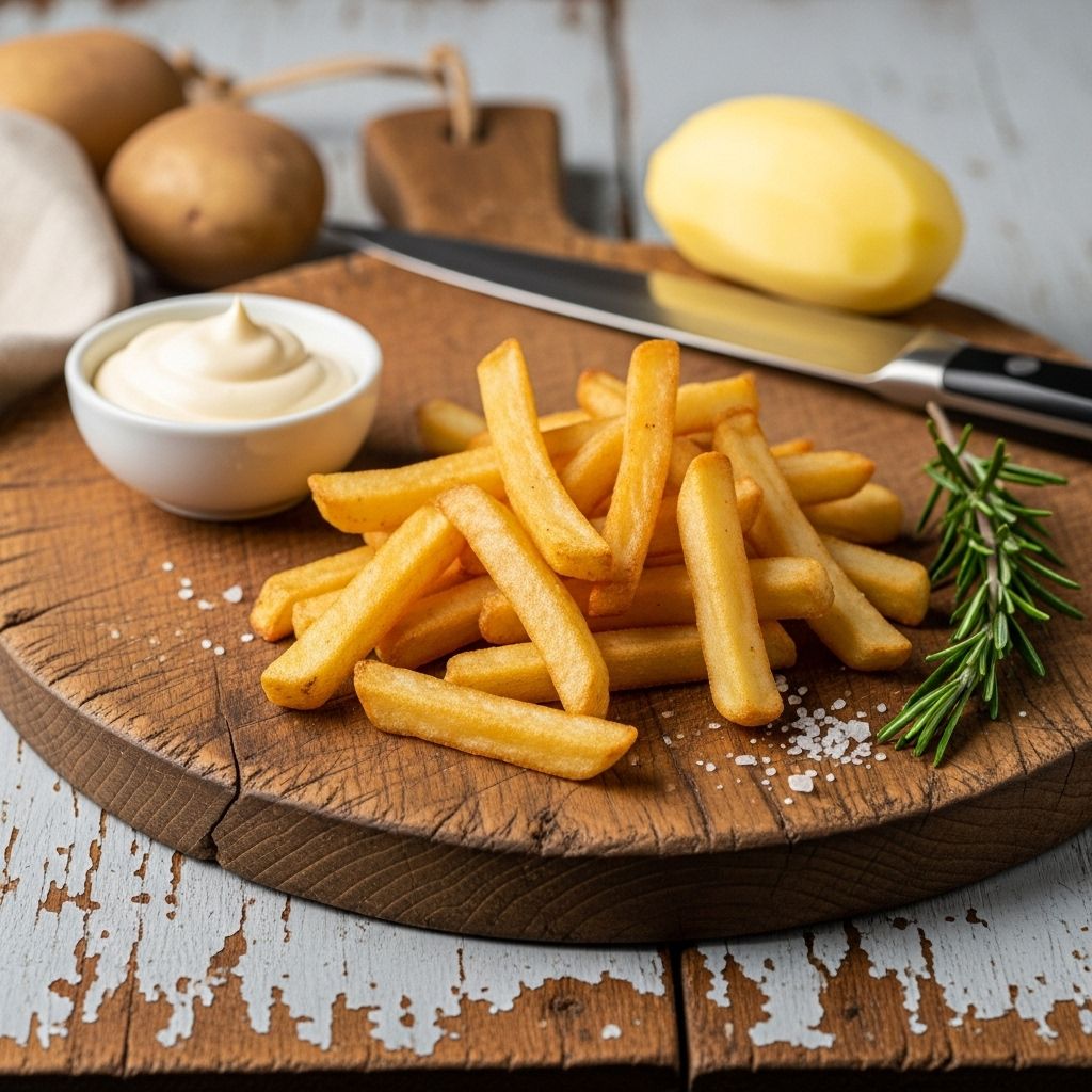 Perfect Homemade French Fries: Step-by-Step Guide by The Pioneer Woman Master homemade French fries with this thorough guide by The Pioneer Woman, including expert frying tips and serving inspiration.