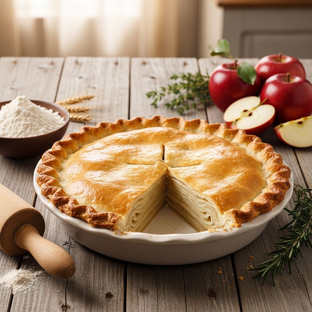 Perfect Pie Crust: Ina Garten’s Flaky Classic for Sweet & Savory Pies Master the art of making a tender, flaky pie crust with Ina Garten’s step-by-step recipe and expert baking tips.