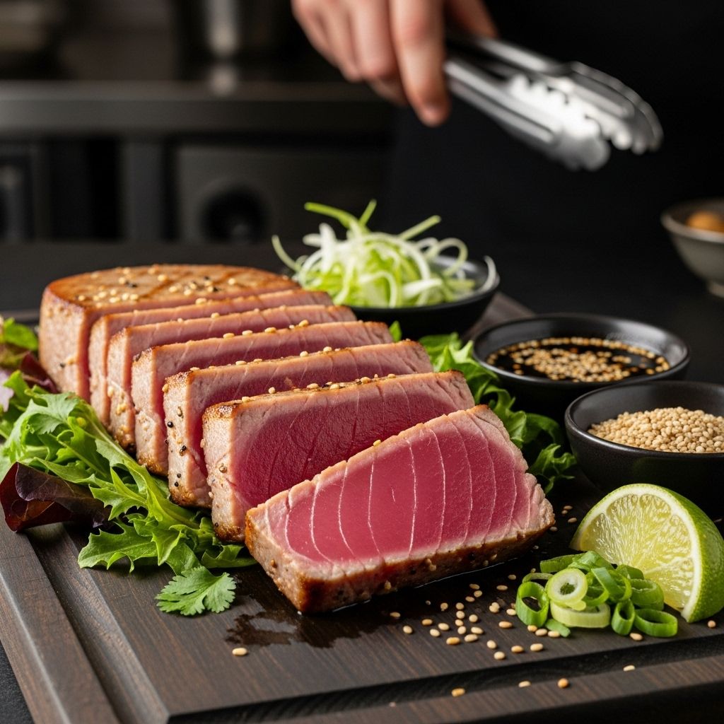 Perfect Seared Tuna Steak: Techniques, Tips & Flavor Variations Master the art of seared tuna steak with foolproof methods, chef secrets, and creative flavor ideas for an unforgettable meal.