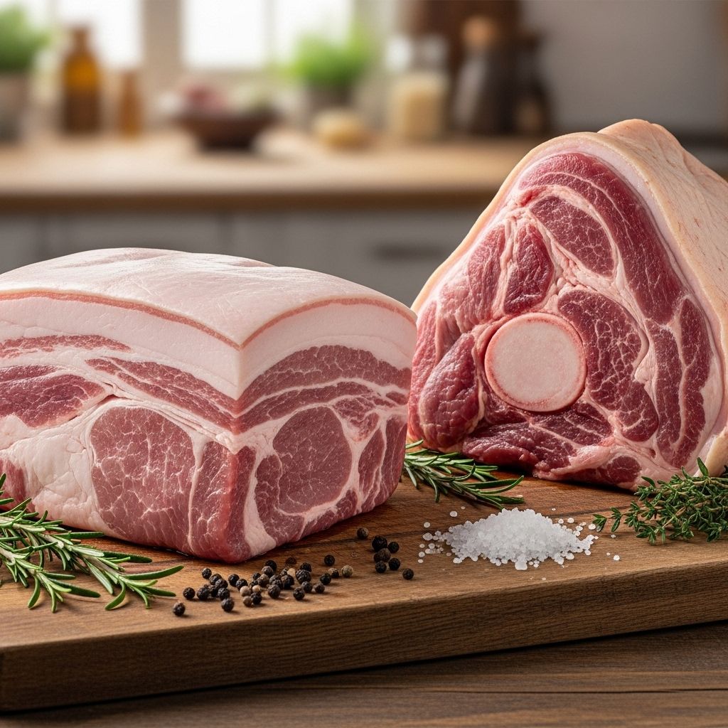 Pork Butt vs Pork Shoulder: Differences, Uses, and Cooking Tips Discover the differences between pork butt and pork shoulder, including their anatomy, ideal cooking uses, and pro tips for the best results.