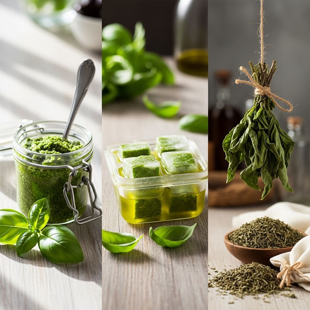 Discover practical, chef-tested techniques to keep your basil—and its summer flavor—fresh, vibrant, and ready to use all year long.