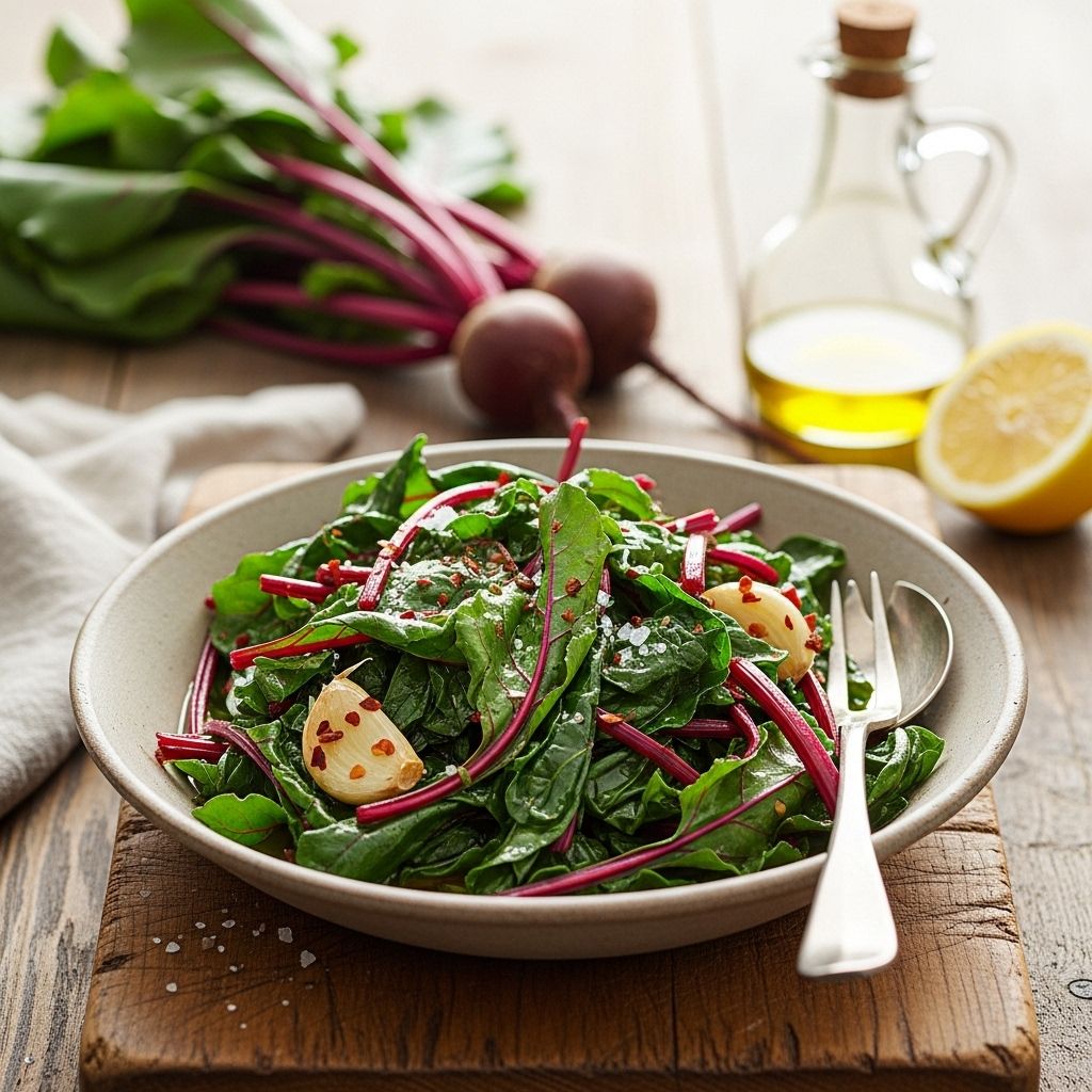 Unlock the Flavor and Nutrition of Beet Greens with Simple Sautéing Techniques
