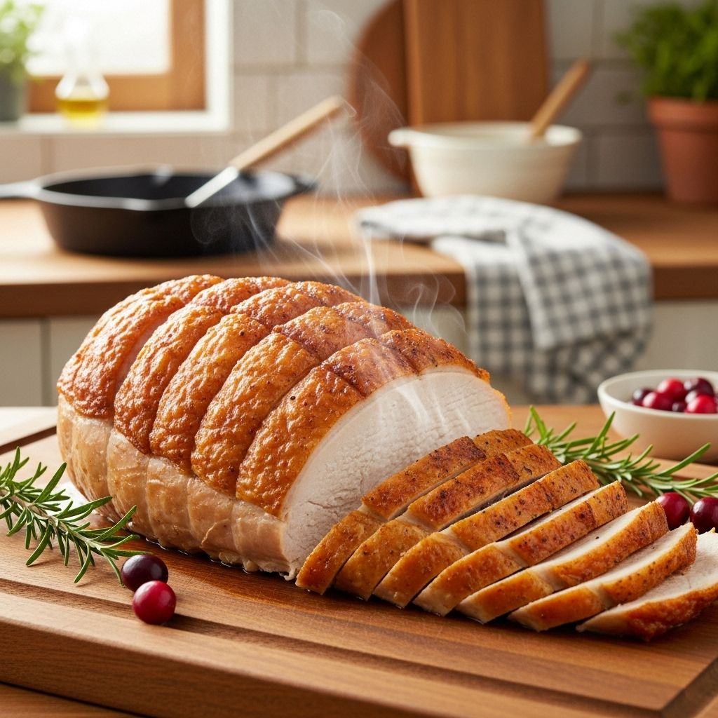 Discover the foolproof method for juicy, flavorful turkey breast—ideal for smaller gatherings or weeknight dinners.