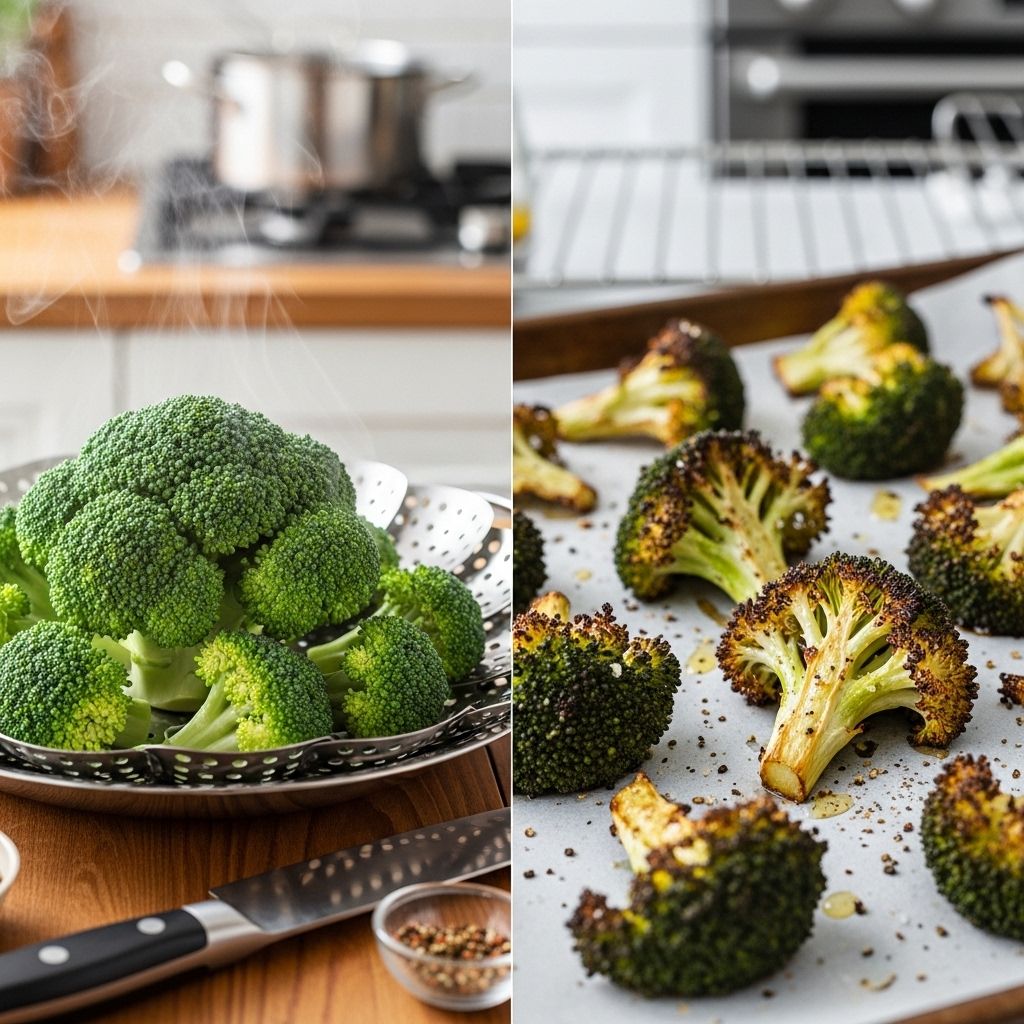 Discover how boiling, steaming, roasting, sautéing, and microwaving transform broccoli—flavor, texture, and nutrition compared for every home cook.