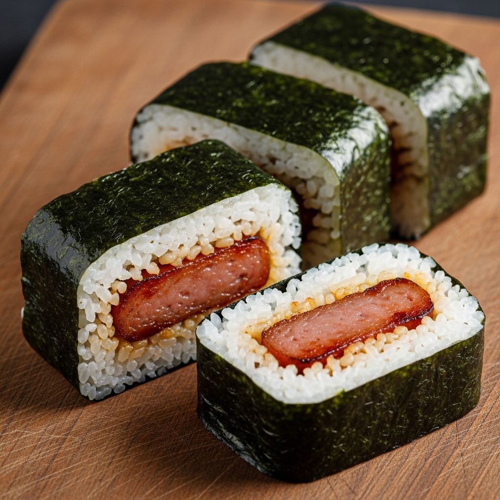 Spam Musubi: Hawaiian Comfort, Japanese Inspiration Discover the beloved Spam Musubi—Hawaii’s portable snack that unites Japanese technique with local flavor and comfort.