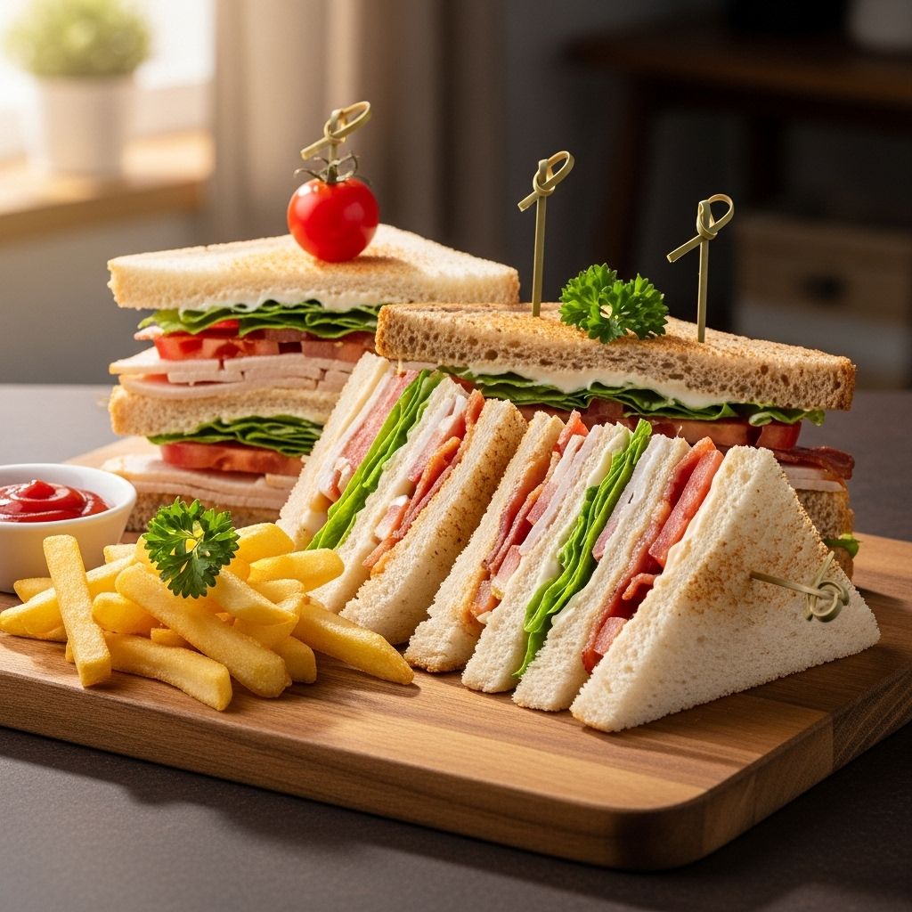Discover the secrets to crafting a perfect, restaurant-quality club sandwich packed with layers, flavor, and crunch.