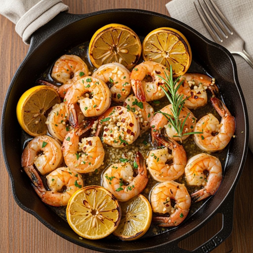 Discover how to make irresistibly juicy garlic butter shrimp with bright lemon and fresh herbs, all baked to perfection in under an hour.