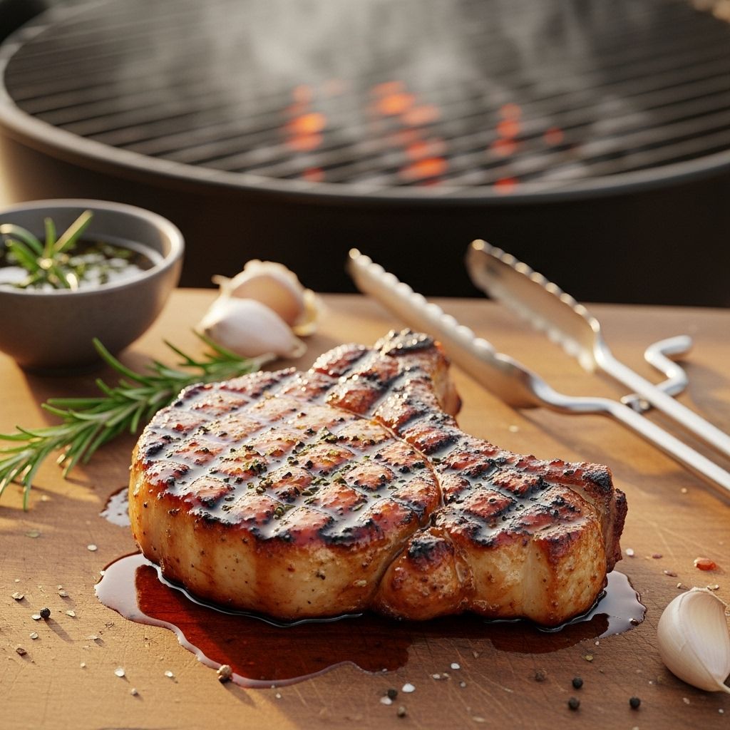 Master grilled pork chops with flavor-packed seasoning, expert tips, and perfect technique for every cookout.