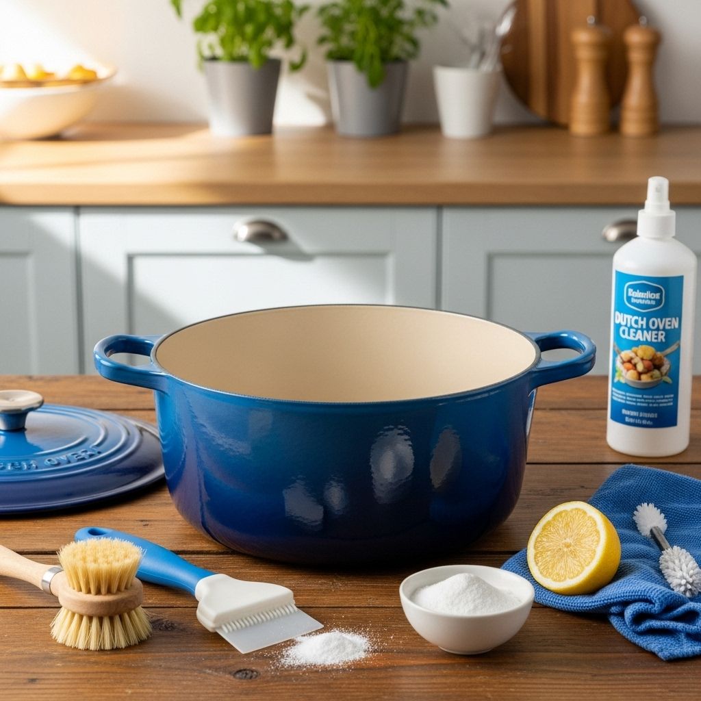 Everything you need to know to keep your Dutch oven spotless and long-lasting, including expert cleaning methods, pro tips, and FAQs.