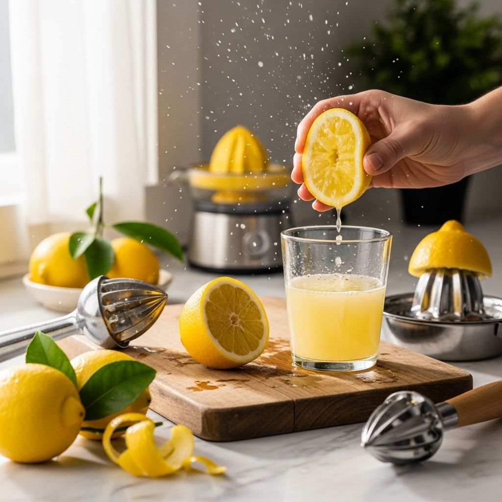 The Ultimate Guide to Juicing Lemons: Methods, Tips, and Hacks Discover the most effective methods, clever kitchen hacks, and expert tips to extract every drop of juice from fresh lemons with ease.