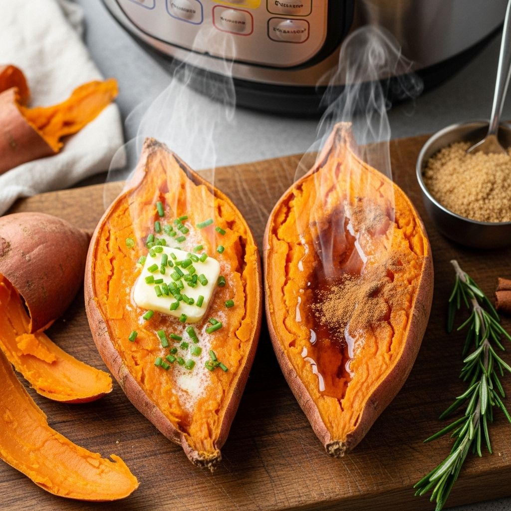 The Ultimate Guide to Perfect Instant Pot Sweet Potatoes Discover time-saving methods, tips, and serving suggestions for irresistibly tender Instant Pot sweet potatoes, every time.