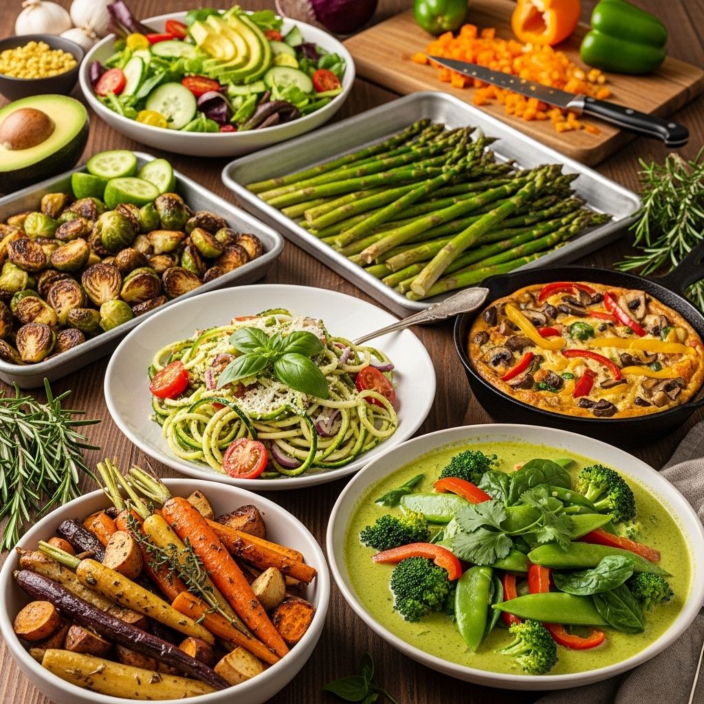 Explore the world of vegetable-centric meals with these delicious dinner ideas.