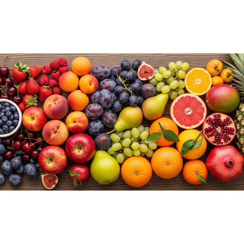 Discover the best fresh fruits available every season. Our comprehensive guide shows you what's ripe throughout the year, month by month.