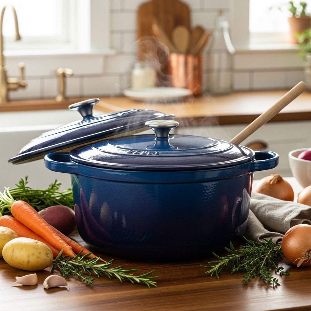 Discover the essentials of Dutch ovens: their history, uses, types, and expert tips to unlock flavorful, one-pot wonders at home.