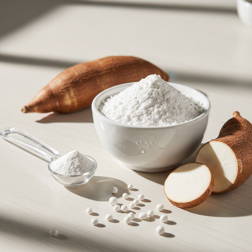 Discover tapioca starch: how it’s made, why it’s used, the science behind its unique qualities, and its role in gluten-free and global cuisines.