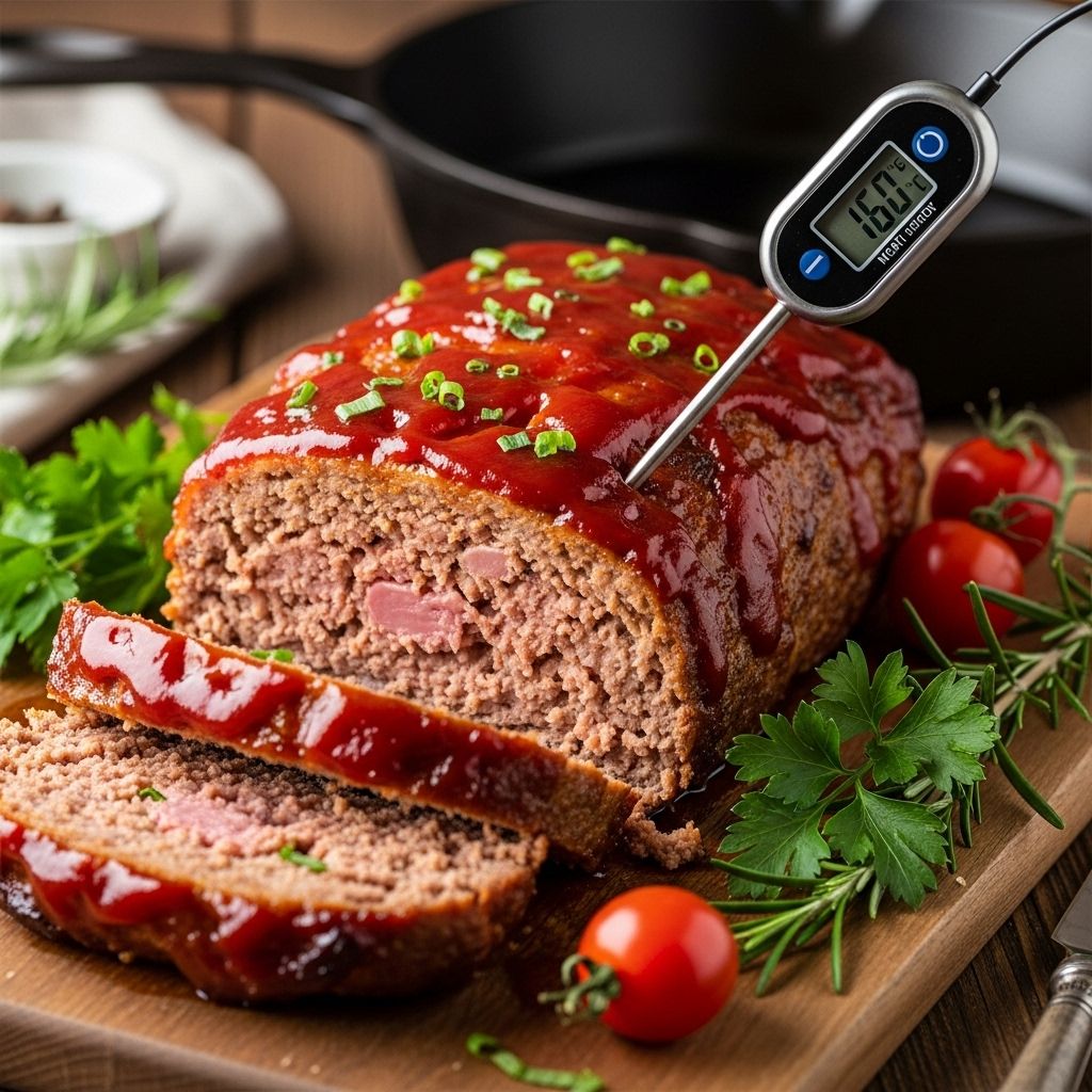 Learn the optimal temperatures for juicy, safe, and perfectly cooked meatloaf every time.