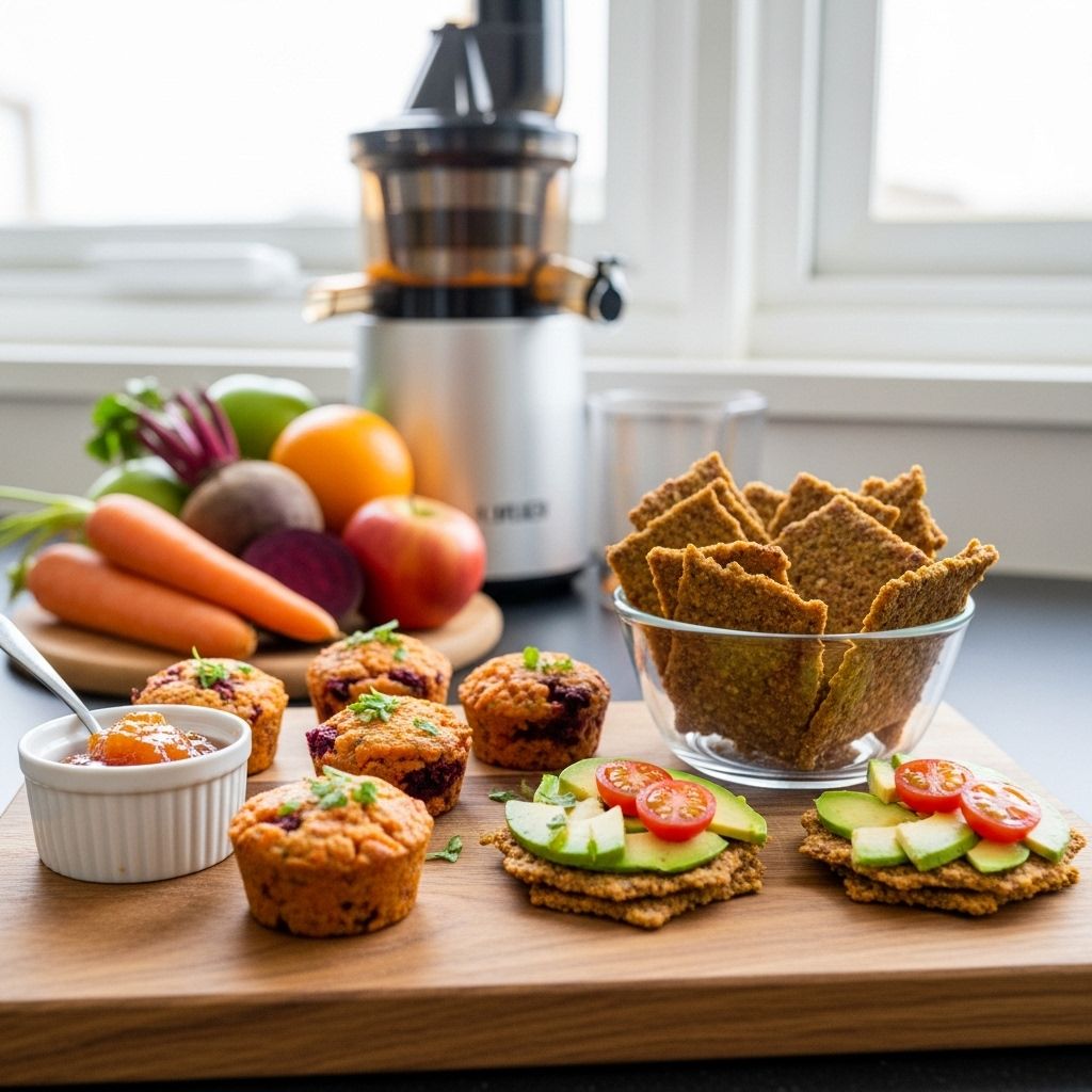 Transform leftover juicer pulp into delicious treats, nourishing meals, compost, and more with these savvy kitchen and sustainability tips.