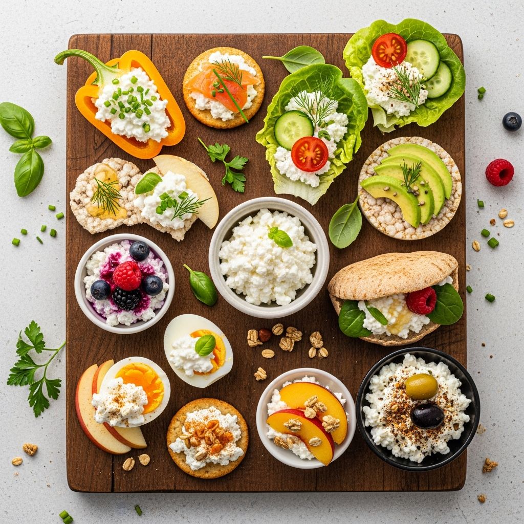 Versatile, protein-packed, and endlessly adaptable, cottage cheese transforms into a filling snack for every taste.