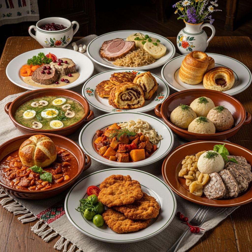 Explore the rich flavors and comforting recipes of the Czech Republic with these ten time-honored national dishes.