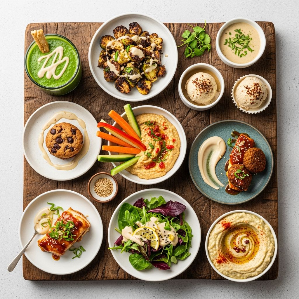 Discover 10 delicious and inventive tahini recipes that go beyond classics like hummus and baba ganoush.