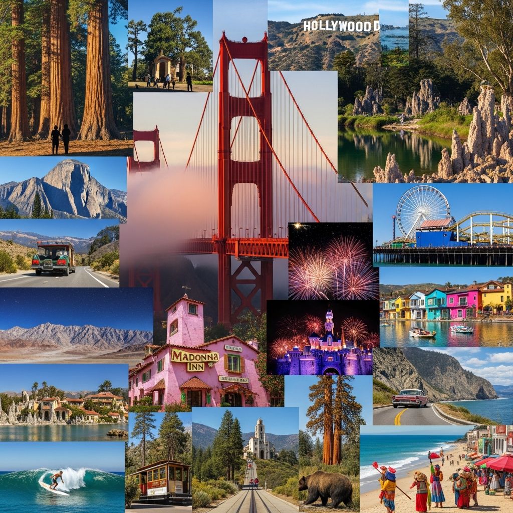 Discover the diverse wonders of California—from iconic national parks and vibrant cities to cultural landmarks and natural marvels.