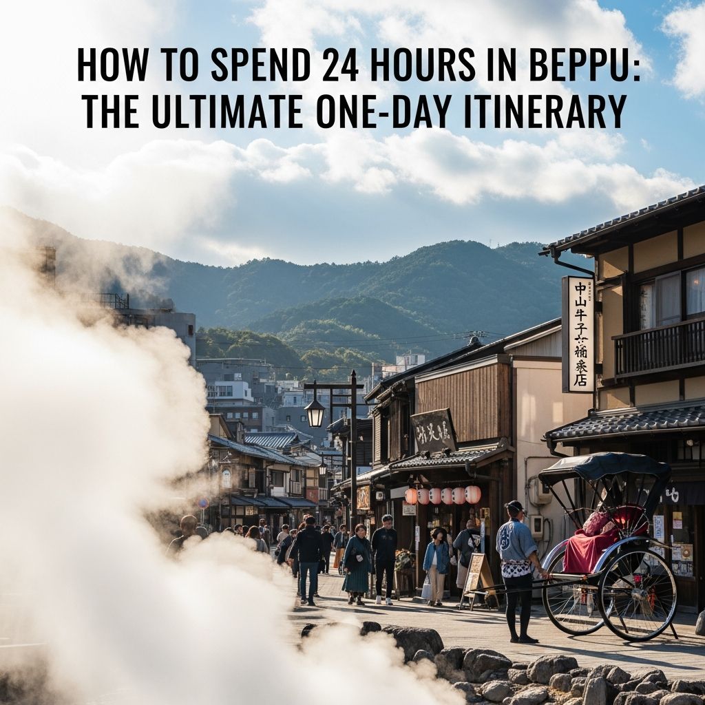Uncover the geothermal wonders, cultural gems, and culinary delights of Beppu in just one unforgettable day.