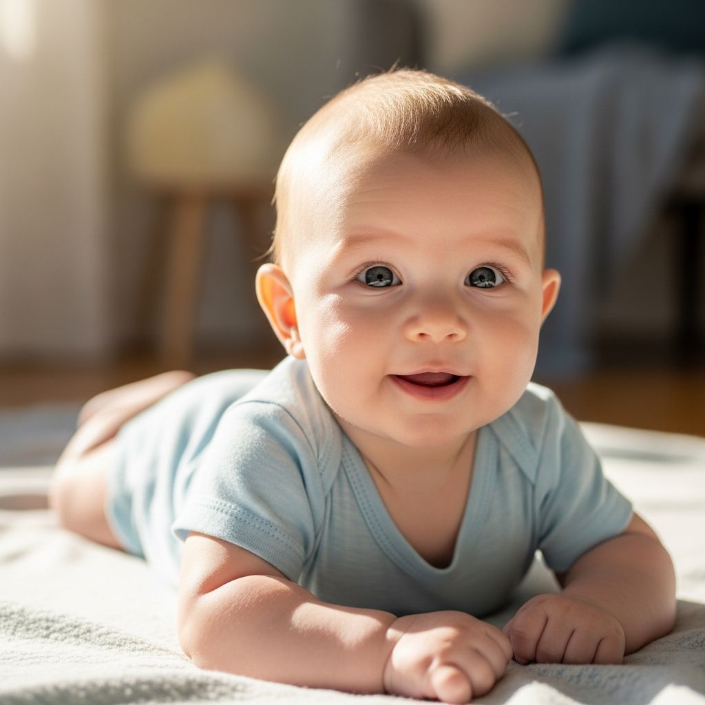 Everything parents need to know about their 3-month-old's physical growth, development, feeding, sleep, and helpful tips.