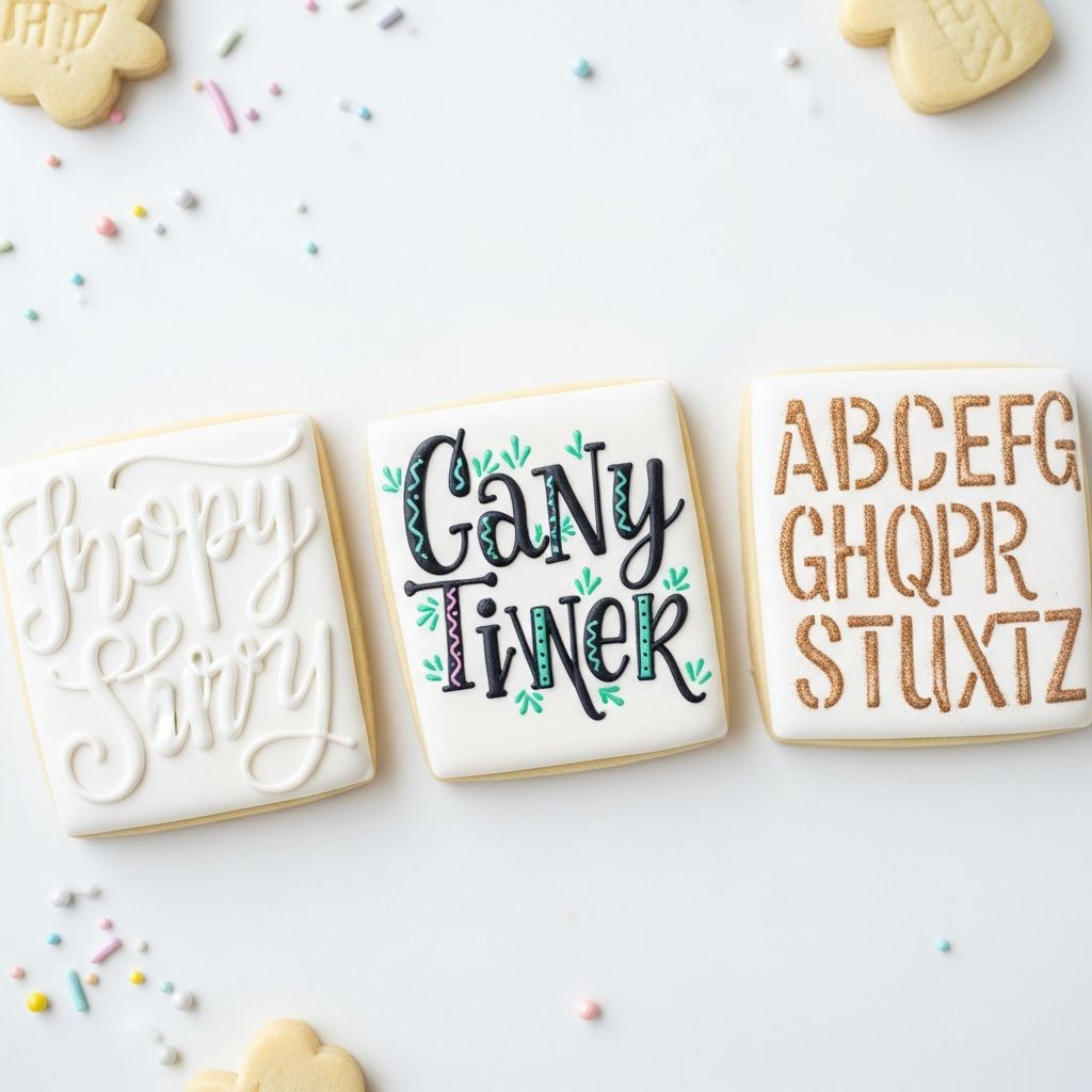 3 Creative Techniques to Add Lettering to Sugar Cookies Master professional cookie lettering with three versatile techniques and expert tips to transform your sugar cookies.
