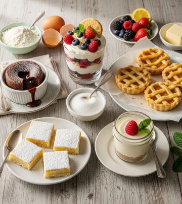 Discover decadent desserts made with just a handful of ingredients—easy, fuss-free, and guaranteed to impress.
