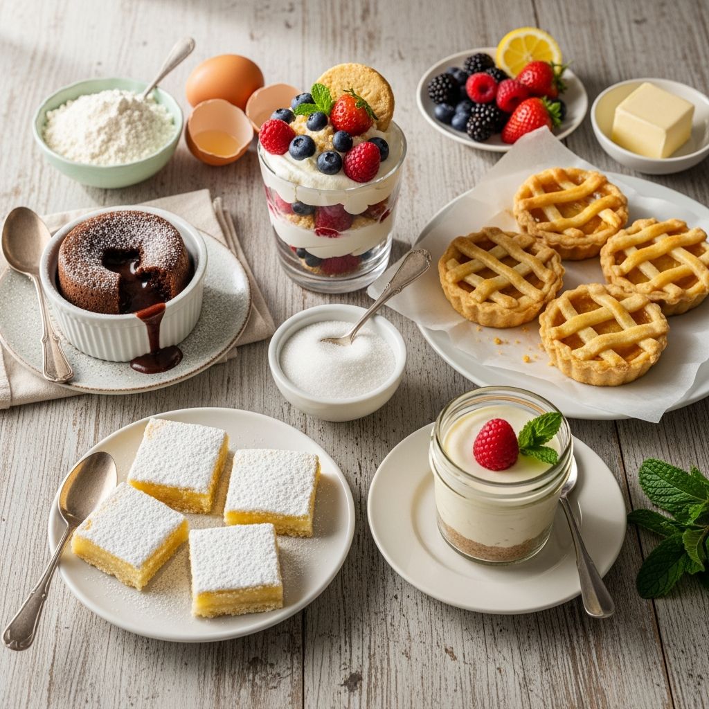 5-Ingredient Desserts: Simple Recipes, Maximum Flavor Discover decadent desserts made with just a handful of ingredients—easy, fuss-free, and guaranteed to impress.