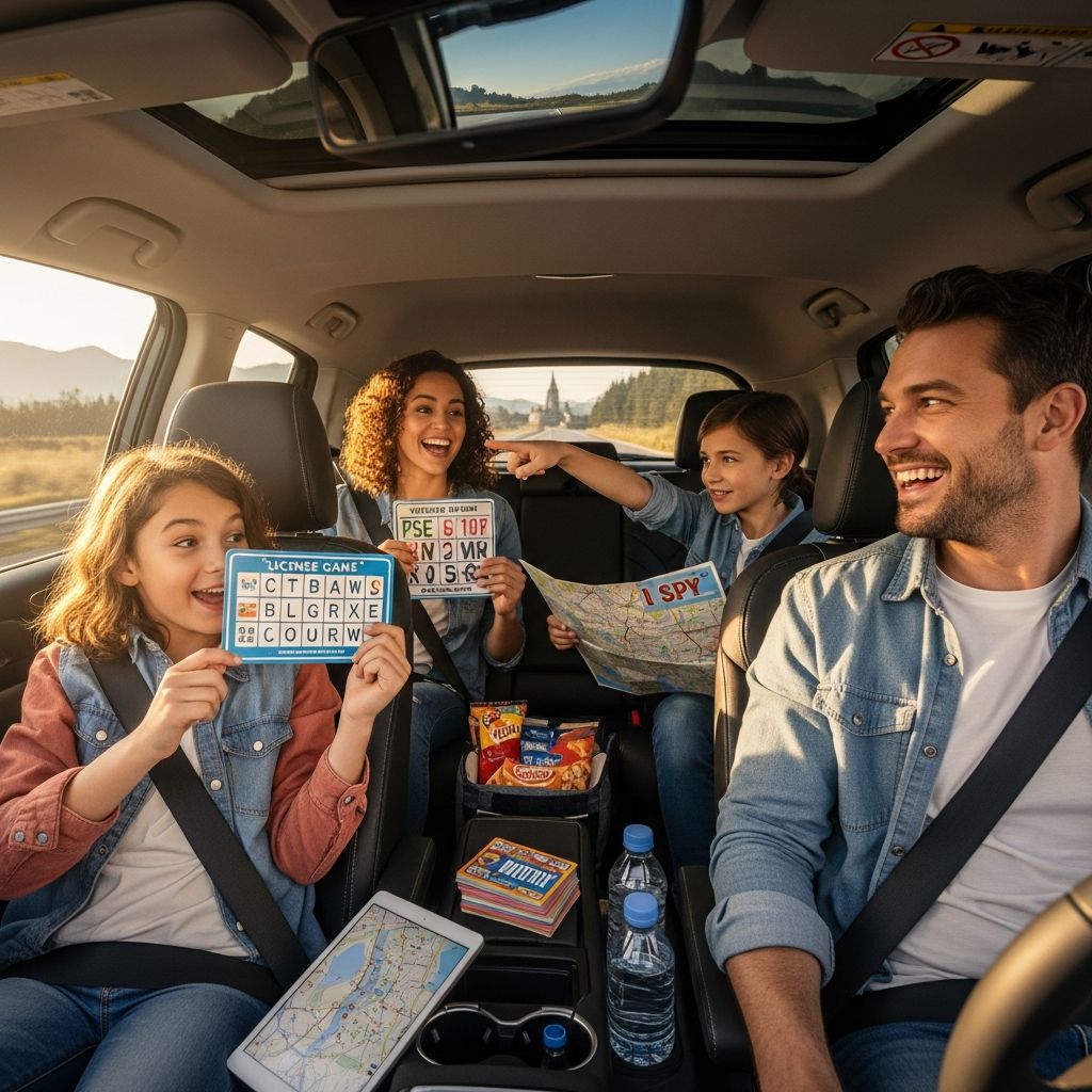 Transform long drives into memorable family adventures with these fun and interactive car games for kids and parents alike.